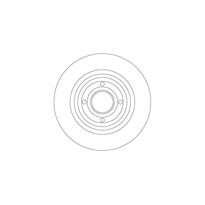 Stabdžių diskas TRW DF4414BS