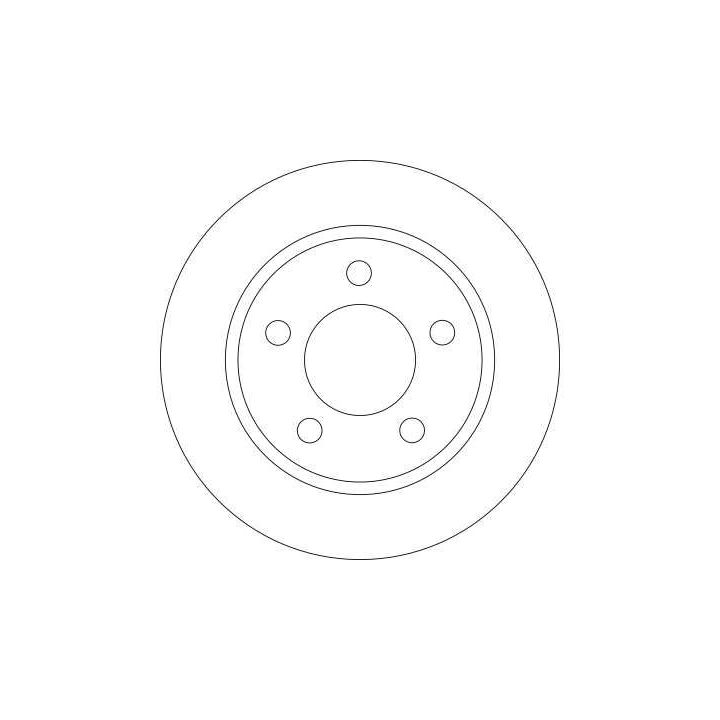 Stabdžių diskas TRW DF4419