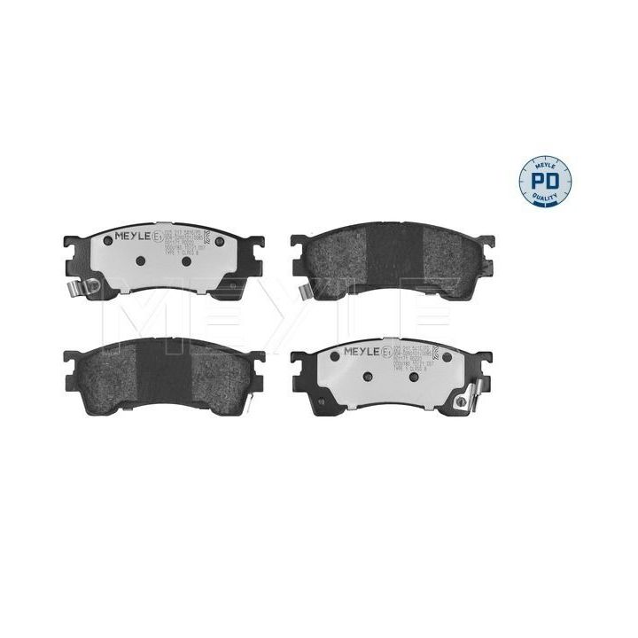 Stabdžių trinkelių rinkinys, diskinis stabdys MEYLE 025 217 5416/PD
