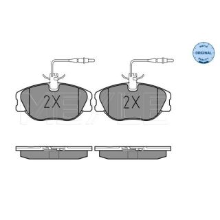 Stabdžių trinkelių rinkinys, diskinis stabdys MEYLE 025 218 0119/W