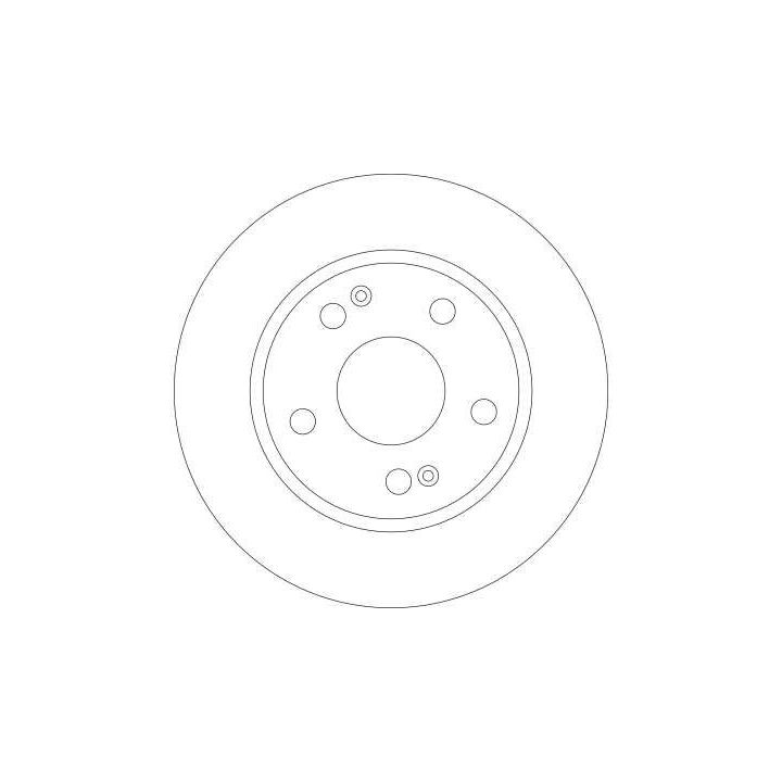 Stabdžių diskas TRW DF4443