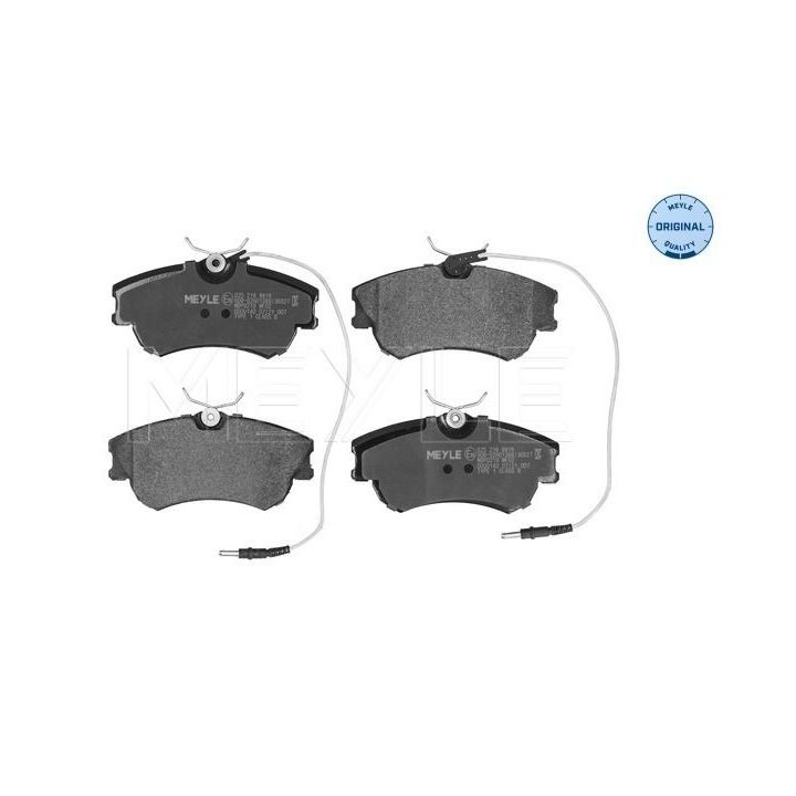 Stabdžių trinkelių rinkinys, diskinis stabdys MEYLE 025 218 8818