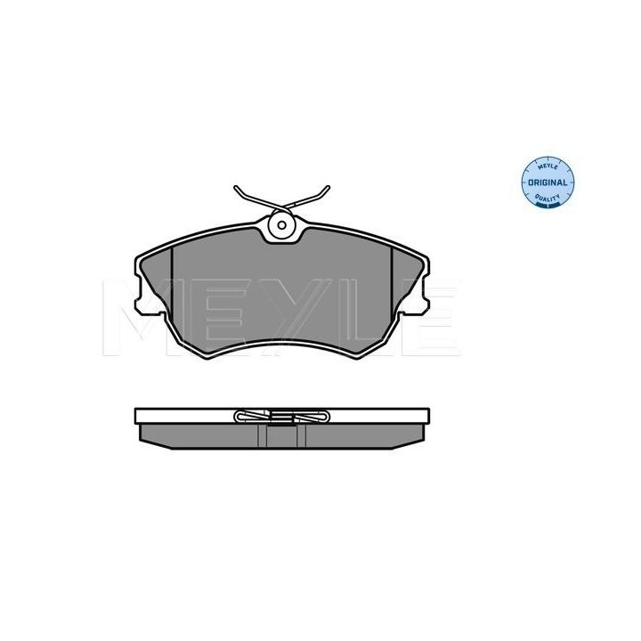 Stabdžių trinkelių rinkinys, diskinis stabdys MEYLE 025 218 8818