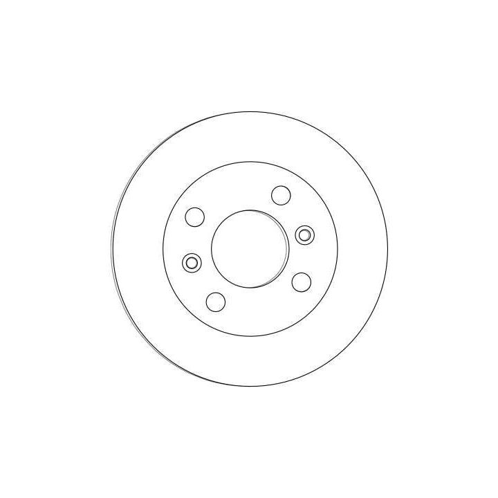 Stabdžių diskas TRW DF4458