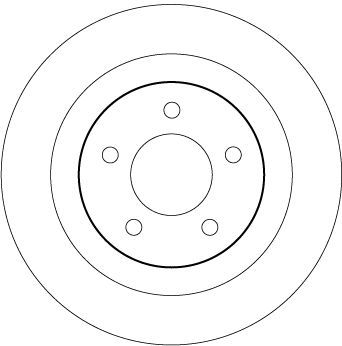 Stabdžių diskas TRW DF4468