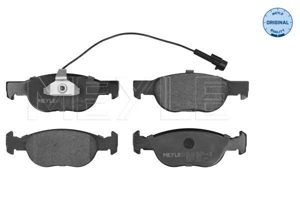 Stabdžių trinkelių rinkinys, diskinis stabdys MEYLE 025 219 3017/W