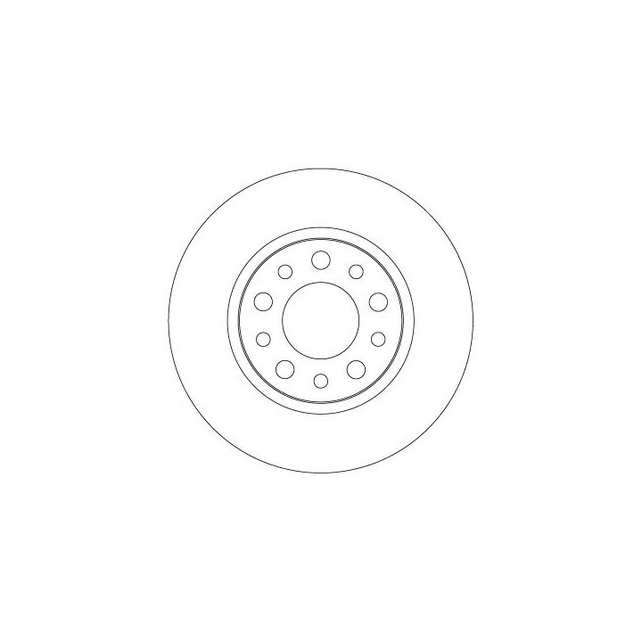 Stabdžių diskas TRW DF4477