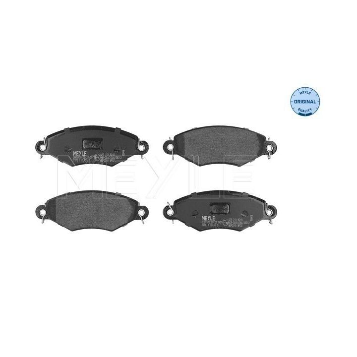 Stabdžių trinkelių rinkinys, diskinis stabdys MEYLE 025 219 8018