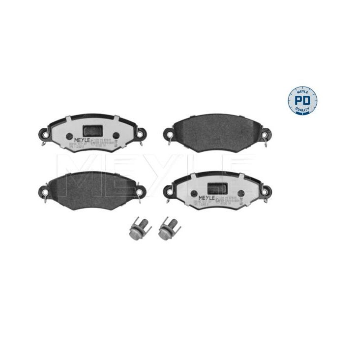 Stabdžių trinkelių rinkinys, diskinis stabdys MEYLE 025 219 8018/PD