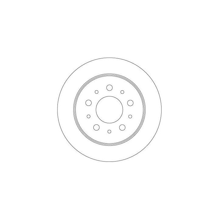 Stabdžių diskas TRW DF4481S