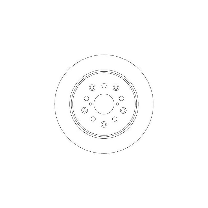 Stabdžių diskas TRW DF4509