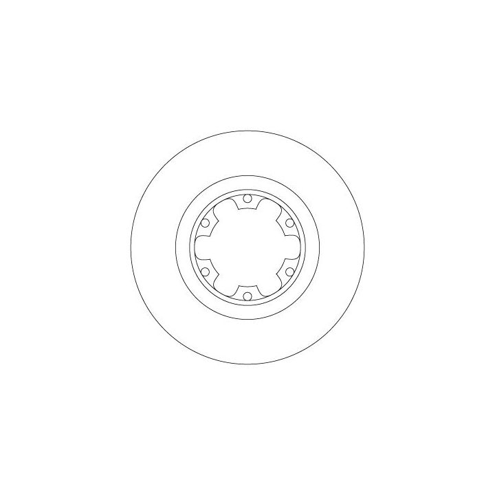 Stabdžių diskas TRW DF4553