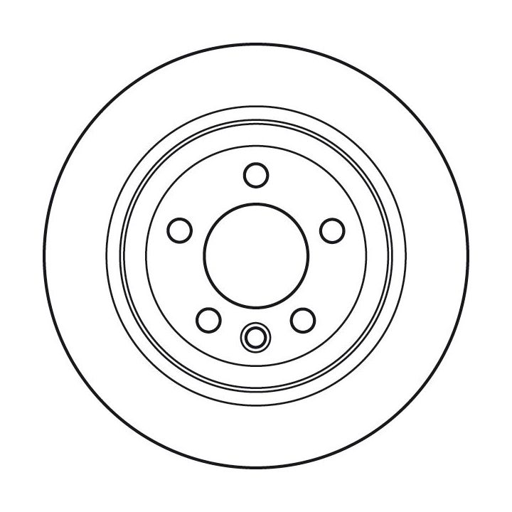 Stabdžių diskas TRW DF4718S
