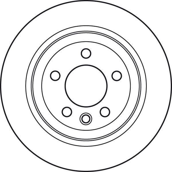 Stabdžių diskas TRW DF4718S