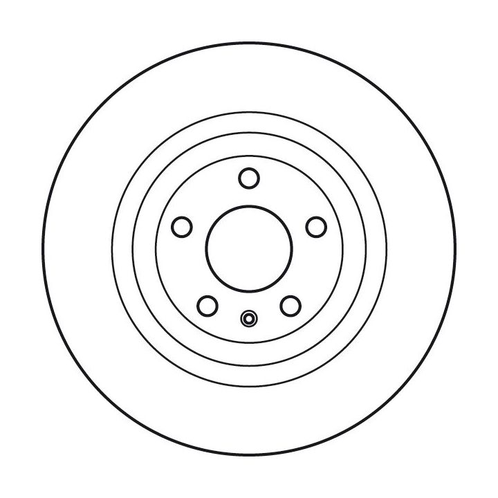 Stabdžių diskas TRW DF4751S