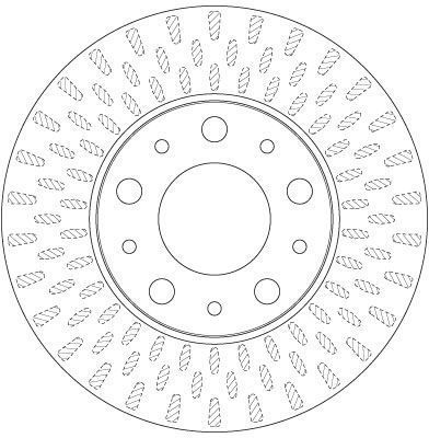 Stabdžių diskas TRW DF4771S