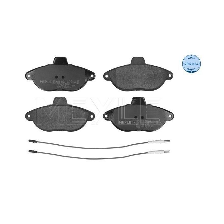 Stabdžių trinkelių rinkinys, diskinis stabdys MEYLE 025 230 4218/W
