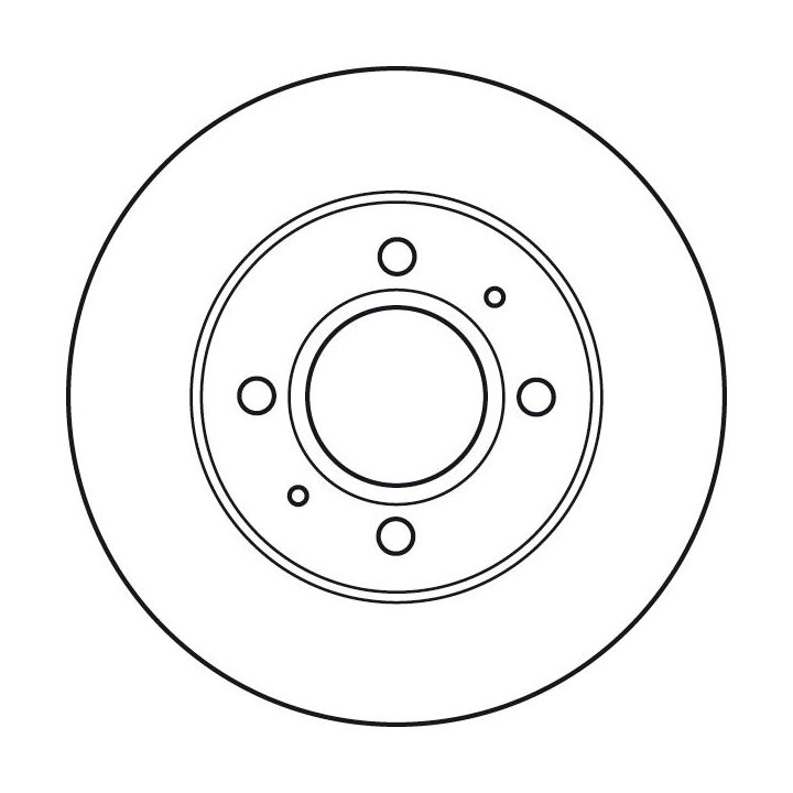 Stabdžių diskas TRW DF4892