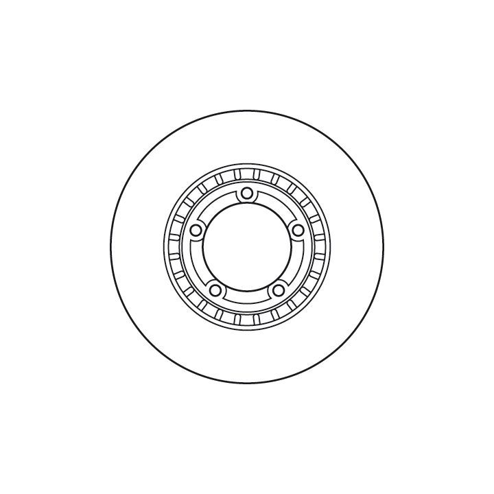 Stabdžių diskas TRW DF4896