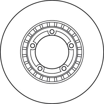 Stabdžių diskas TRW DF4896