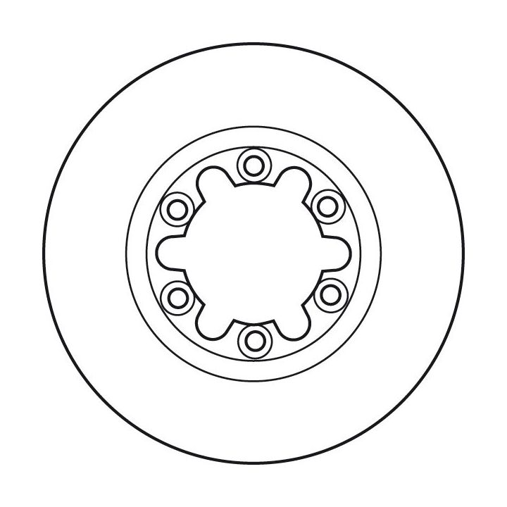Stabdžių diskas TRW DF4898