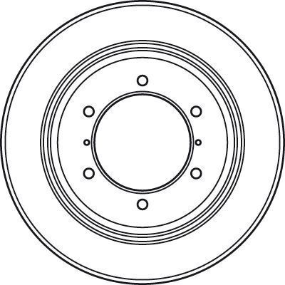 Stabdžių diskas TRW DF4903S