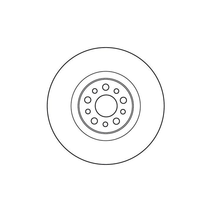 Stabdžių diskas TRW DF4904S