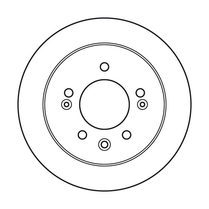 Stabdžių diskas TRW DF4923