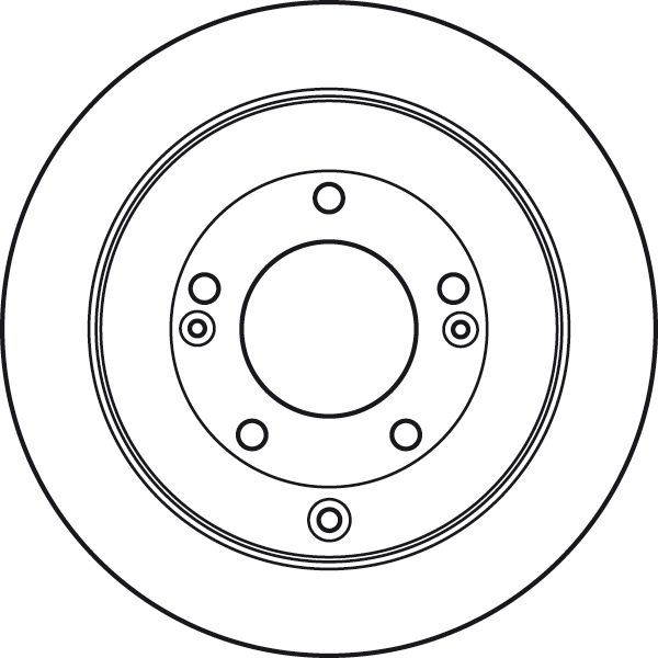 Stabdžių diskas TRW DF4937