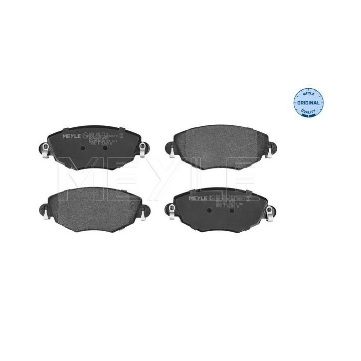 Stabdžių trinkelių rinkinys, diskinis stabdys MEYLE 025 232 7918