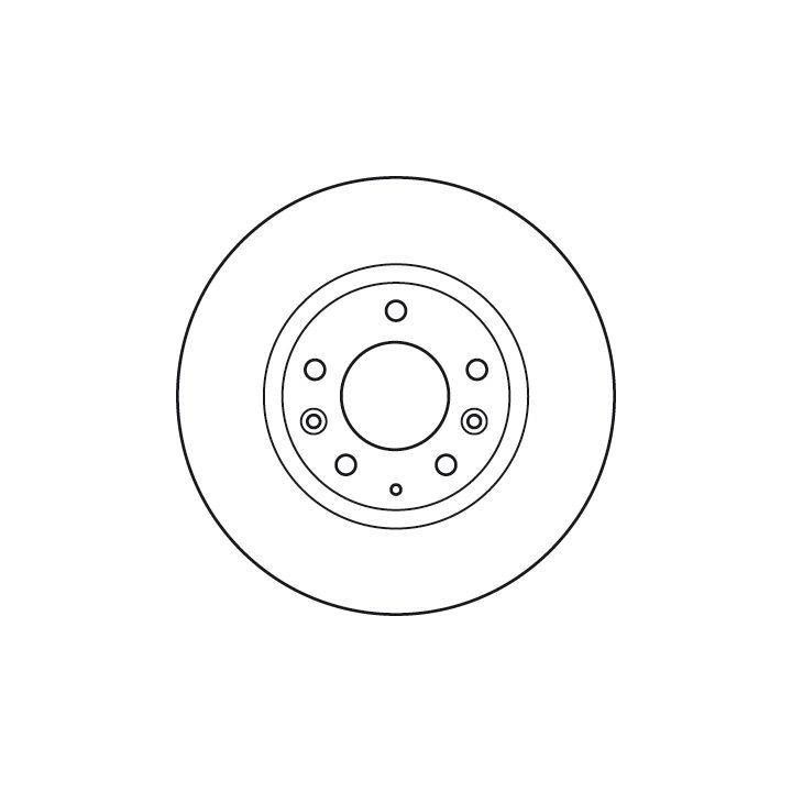 Stabdžių diskas TRW DF4958S