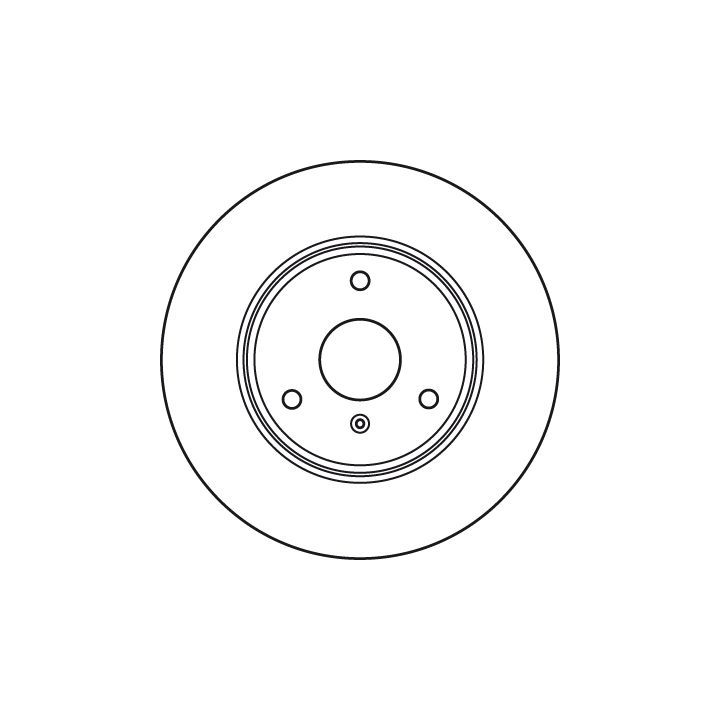 Stabdžių diskas TRW DF4961