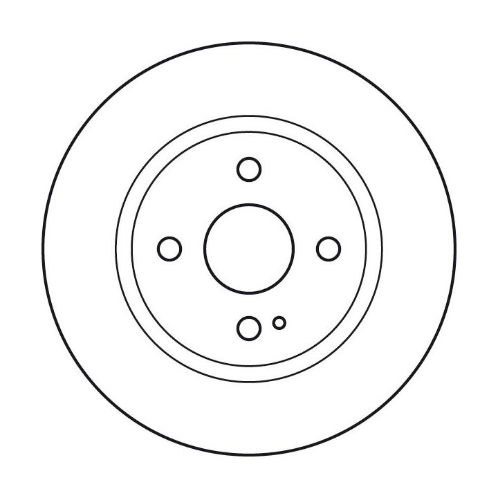 Stabdžių diskas TRW DF4966