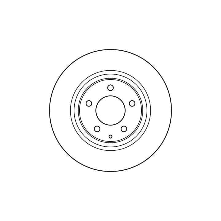 Stabdžių diskas TRW DF4967