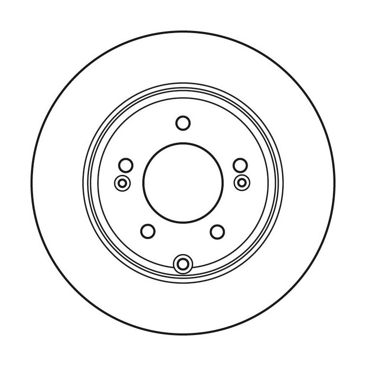 Stabdžių diskas TRW DF4980