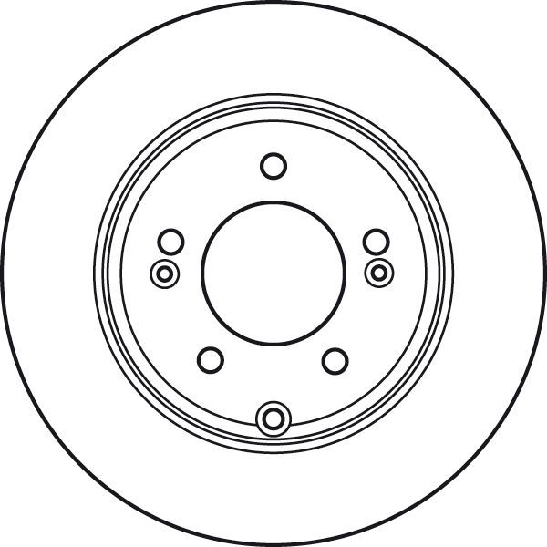 Stabdžių diskas TRW DF4980