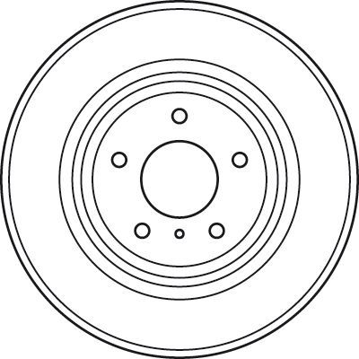 Stabdžių diskas TRW DF4983S