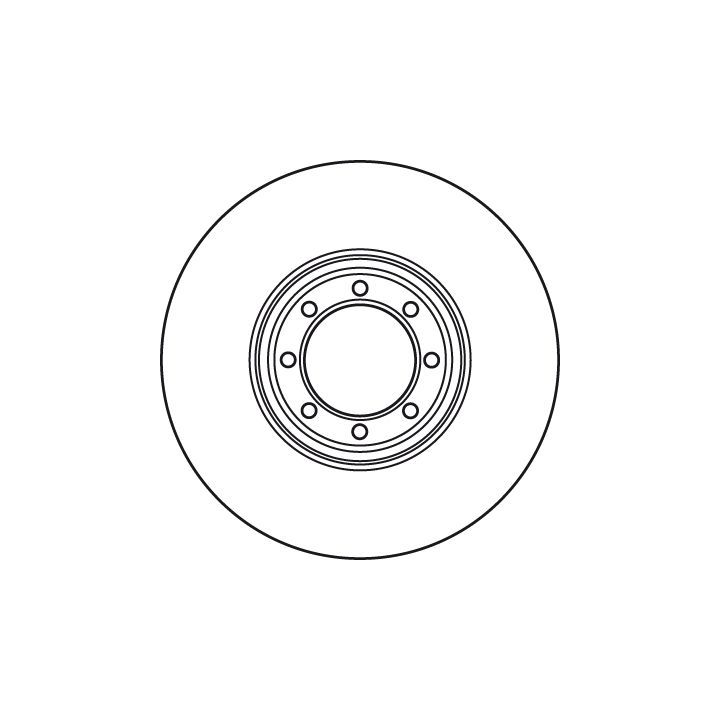 Stabdžių diskas TRW DF4985S
