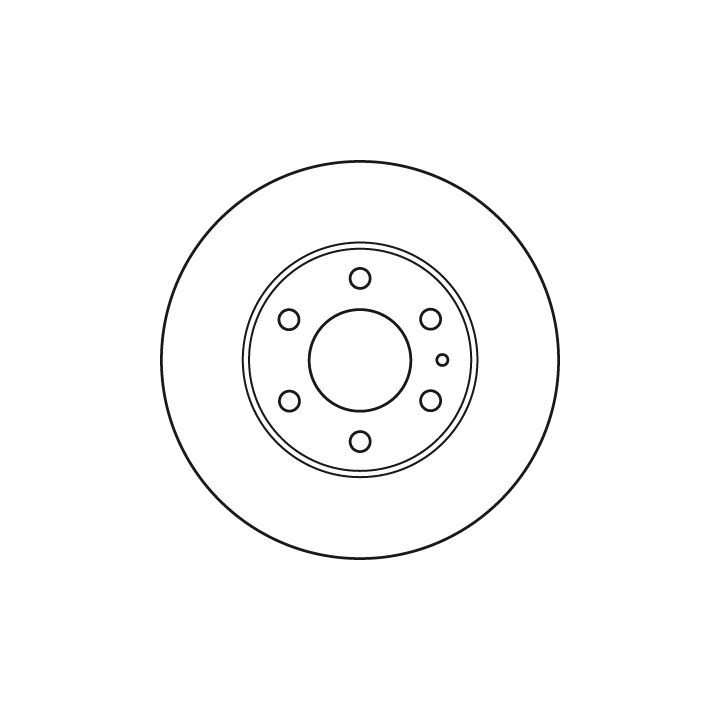 Stabdžių diskas TRW DF4987S