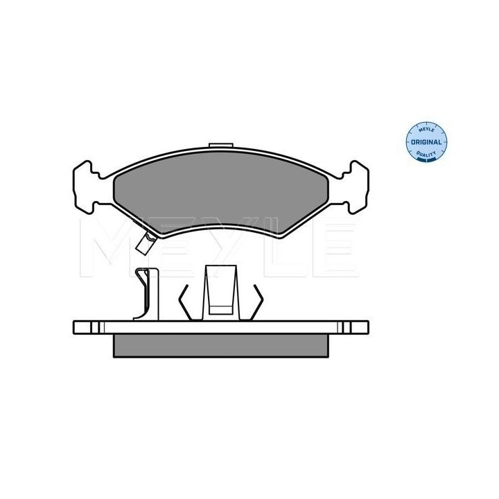 Stabdžių trinkelių rinkinys, diskinis stabdys MEYLE 025 233 8418/W