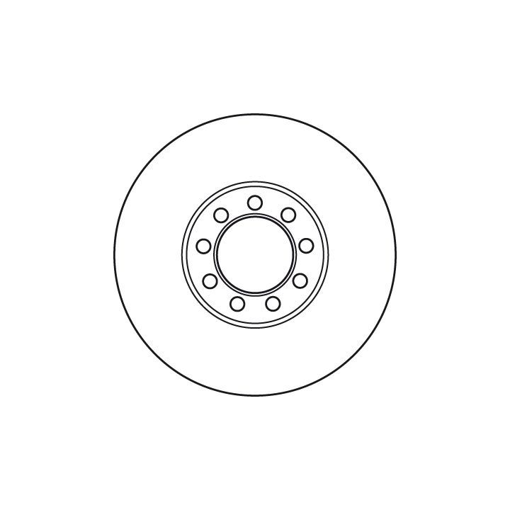 Stabdžių diskas TRW DF4994S