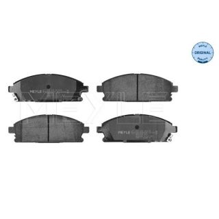 Stabdžių trinkelių rinkinys, diskinis stabdys MEYLE 025 234 2016/W