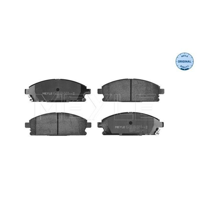 Stabdžių trinkelių rinkinys, diskinis stabdys MEYLE 025 234 2016/W