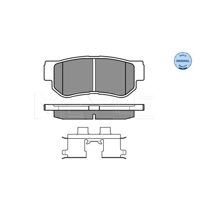 Stabdžių trinkelių rinkinys, diskinis stabdys MEYLE 025 235 4314/W
