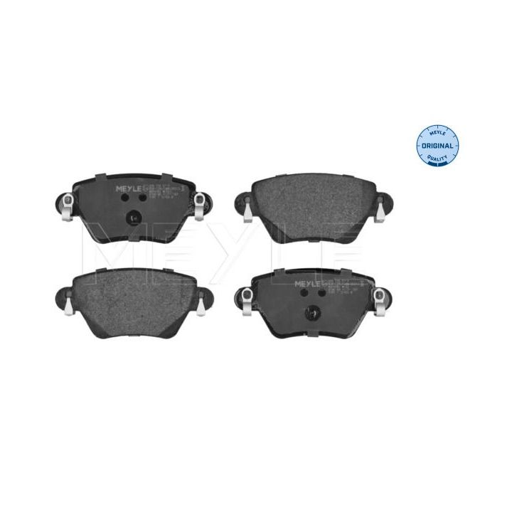 Stabdžių trinkelių rinkinys, diskinis stabdys MEYLE 025 235 5717