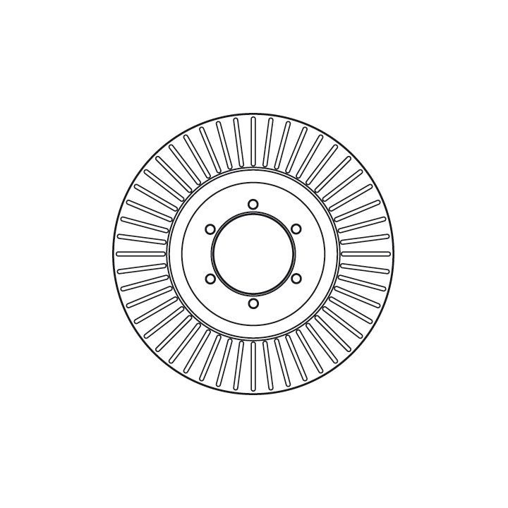 Stabdžių diskas TRW DF6008S
