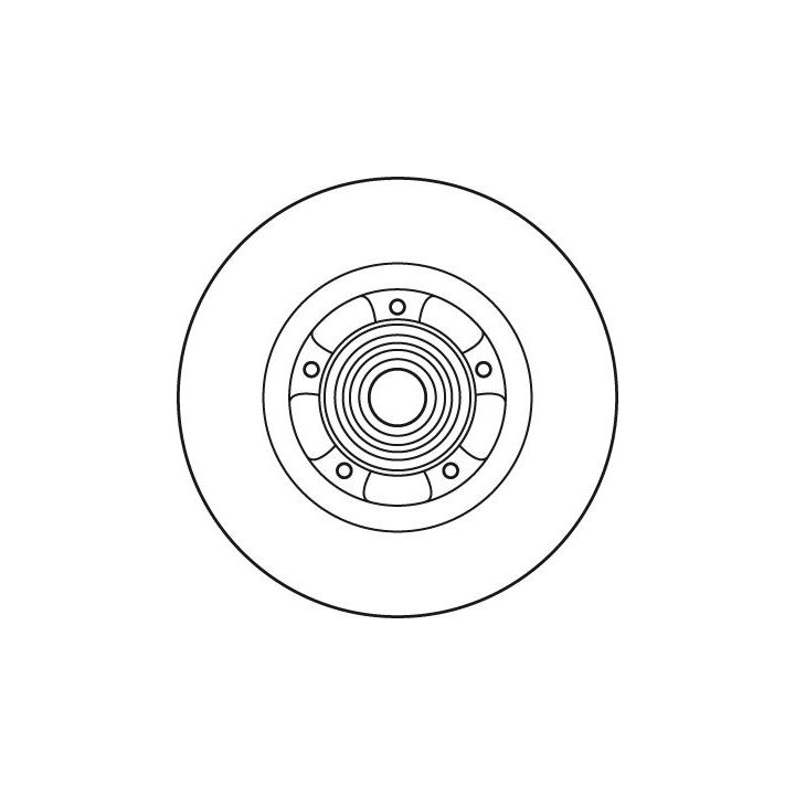 Stabdžių diskas TRW DF6044BS