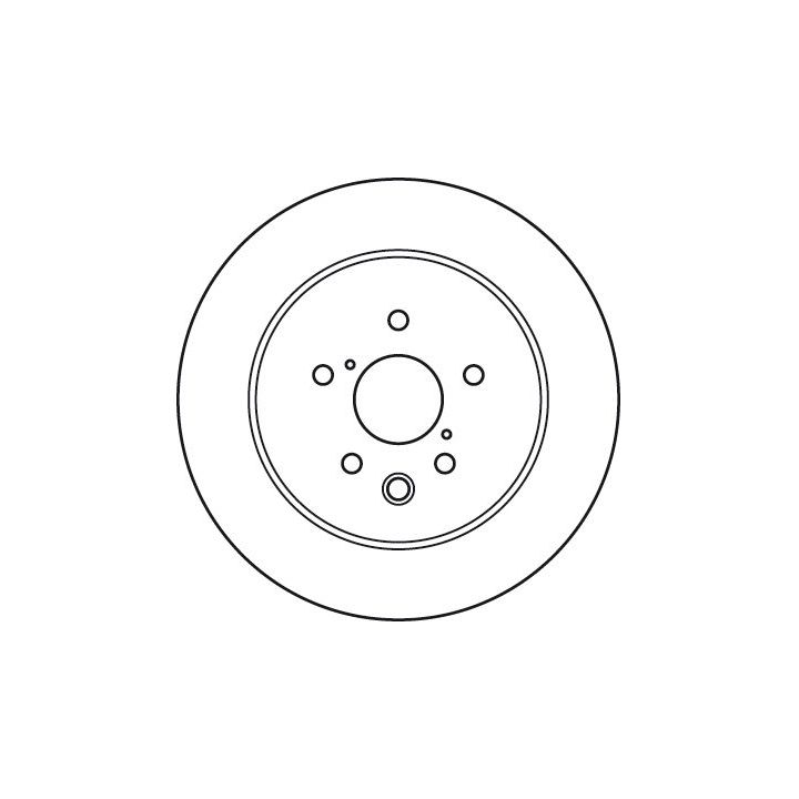 Stabdžių diskas TRW DF6063