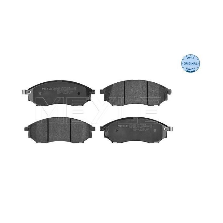 Stabdžių trinkelių rinkinys, diskinis stabdys MEYLE 025 236 9816/W