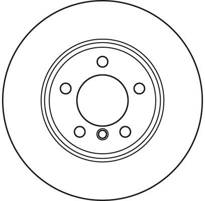 Stabdžių diskas TRW DF6119S